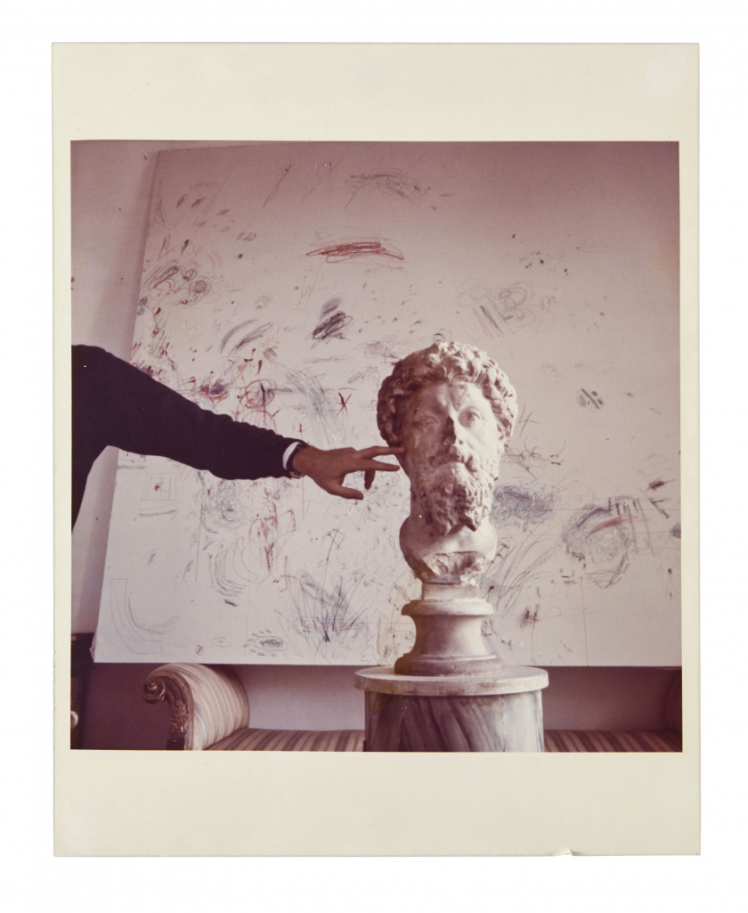 Horst P. HORST 1906 - 1999 Cy Twombly - Rome, 1965