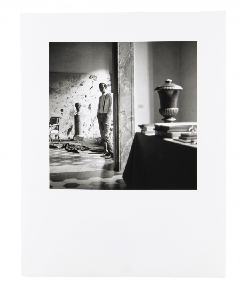 Horst P. HORST 1906 - 1999 Cy Twombly - Rome, 1965