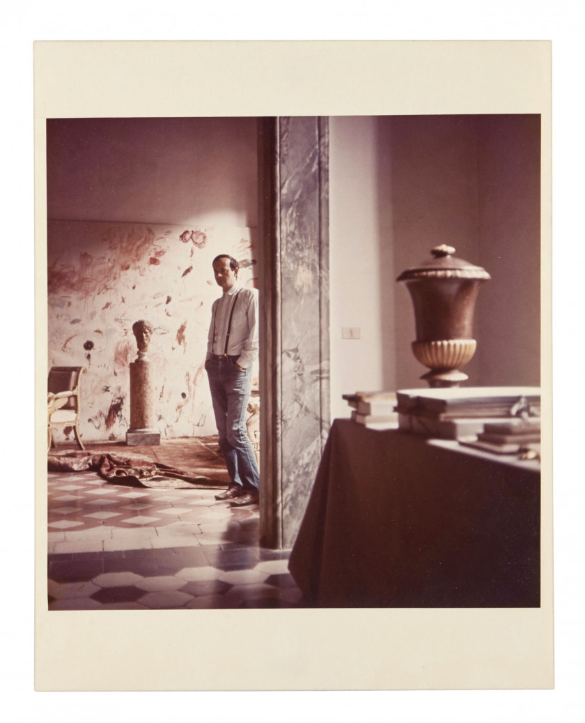 Horst P. HORST 1906 - 1999 Cy Twombly - Rome, 1965