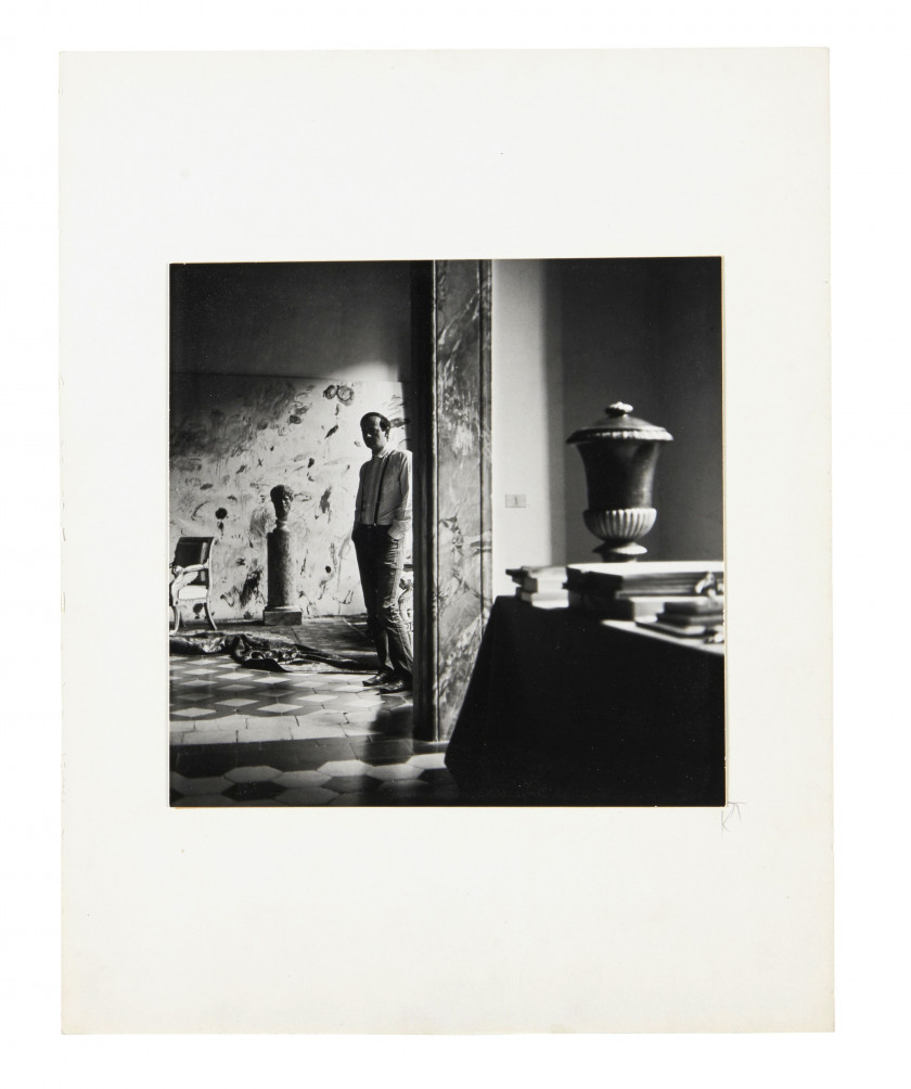 Horst P. HORST 1906 - 1999 Cy Twombly - Rome, 1965