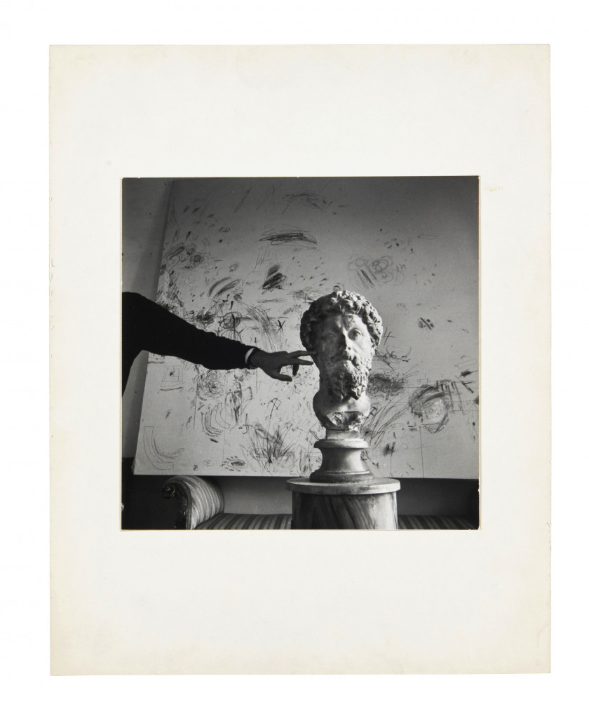 Horst P. HORST 1906 - 1999 Cy Twombly - Rome, 1965