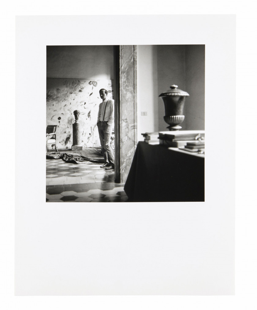 Horst P. HORST 1906 - 1999 Cy Twombly - Rome, 1965