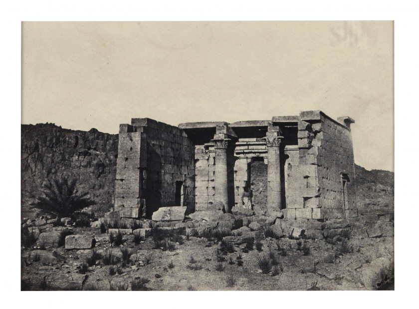 Maxime DU CAMP 1822 - 1894 Égypte - 1849-1851Nubie - Temple de Tafah, pl. 88