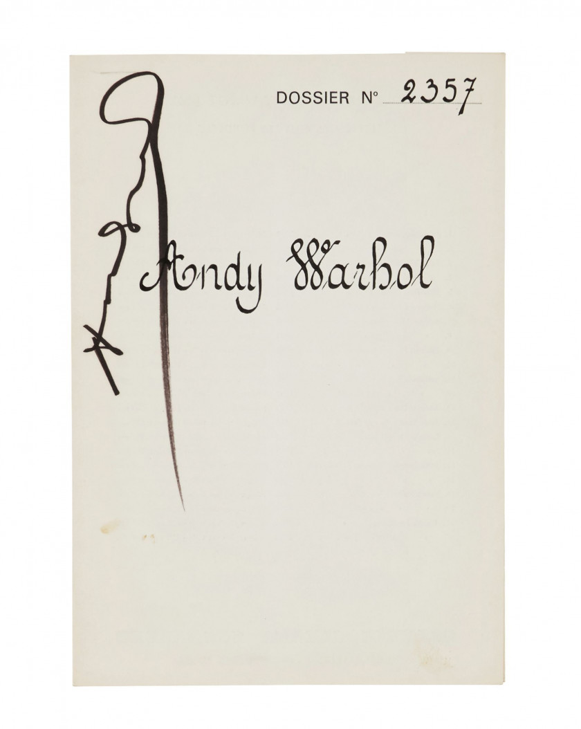 Andy WARHOL (1928 - 1987) The Thirteen Most Wanted MenN°11 (John Joseph H) - Dossier 2357 - 1967