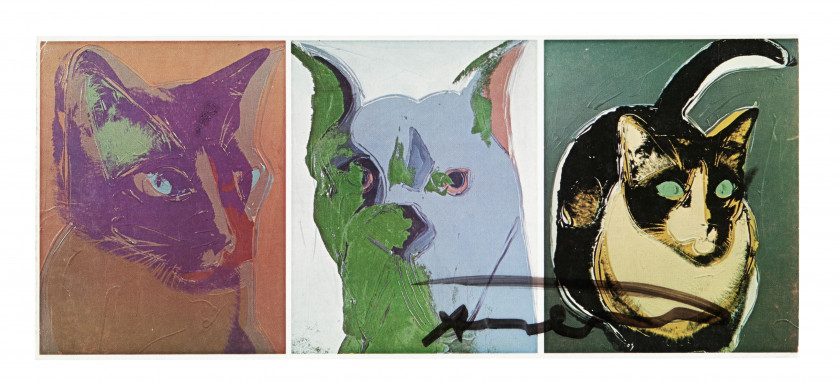 Andy WARHOL 1928 - 1987 Cats & Dogs -1976