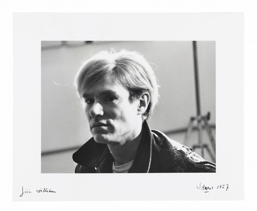 SARKIS Né en 1938 Andy Warhol - 1967