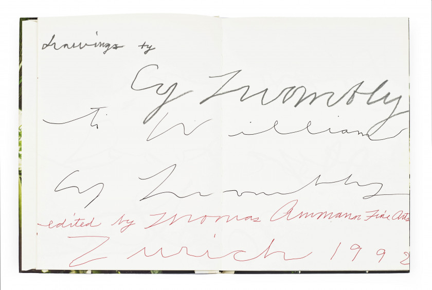 Cy TWOMBLY 1928 - 2011 Souvenirs of d'Arros and Gaeta