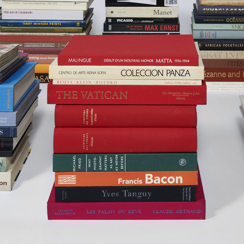 [VARIA]  Ensemble d'environ quatre-vingt volumes de livres d'art