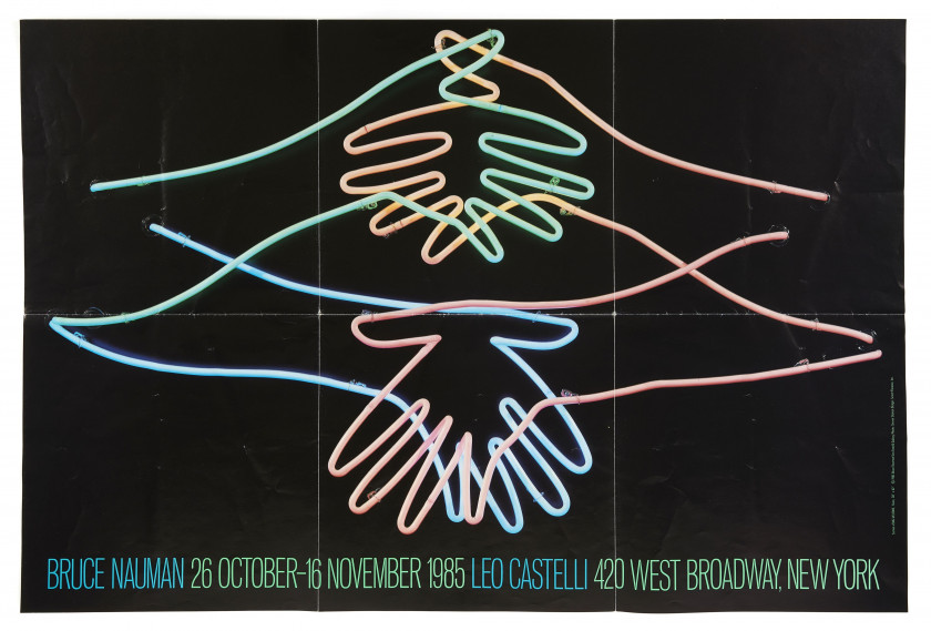 Bruce NAUMAN Né en 1941 Ensemble de deux ouvrages