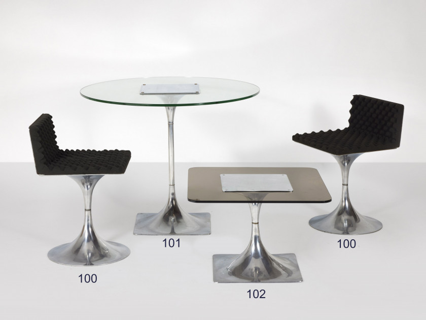 Roger TALLON 1929-2011 Table « module 400 » - modèle créé en 1964