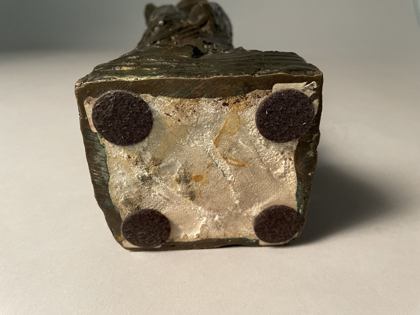 Edouard VEREYCKEN Anvers, 1893 - (?), 1965 Galatée Bronze à patine brun-vert