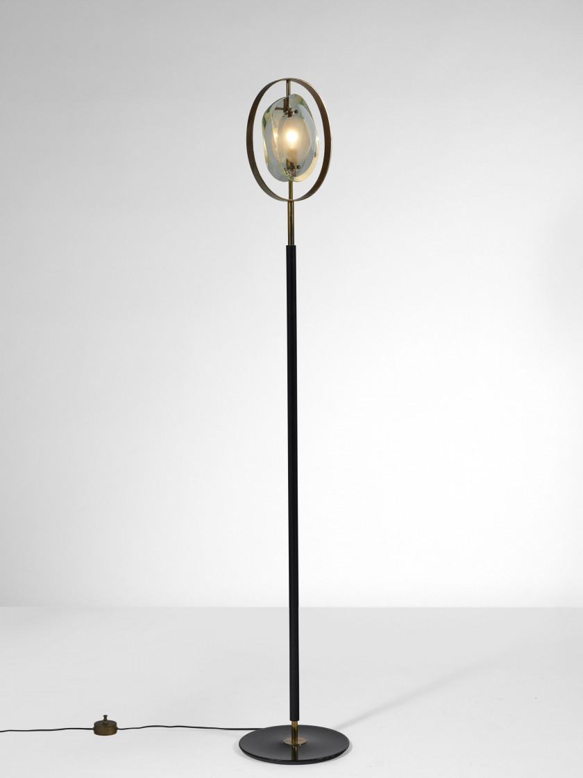 Max INGRAND 1908 - 1969 Lampadaire mod. 2020 dit « Micro » - circa 1961