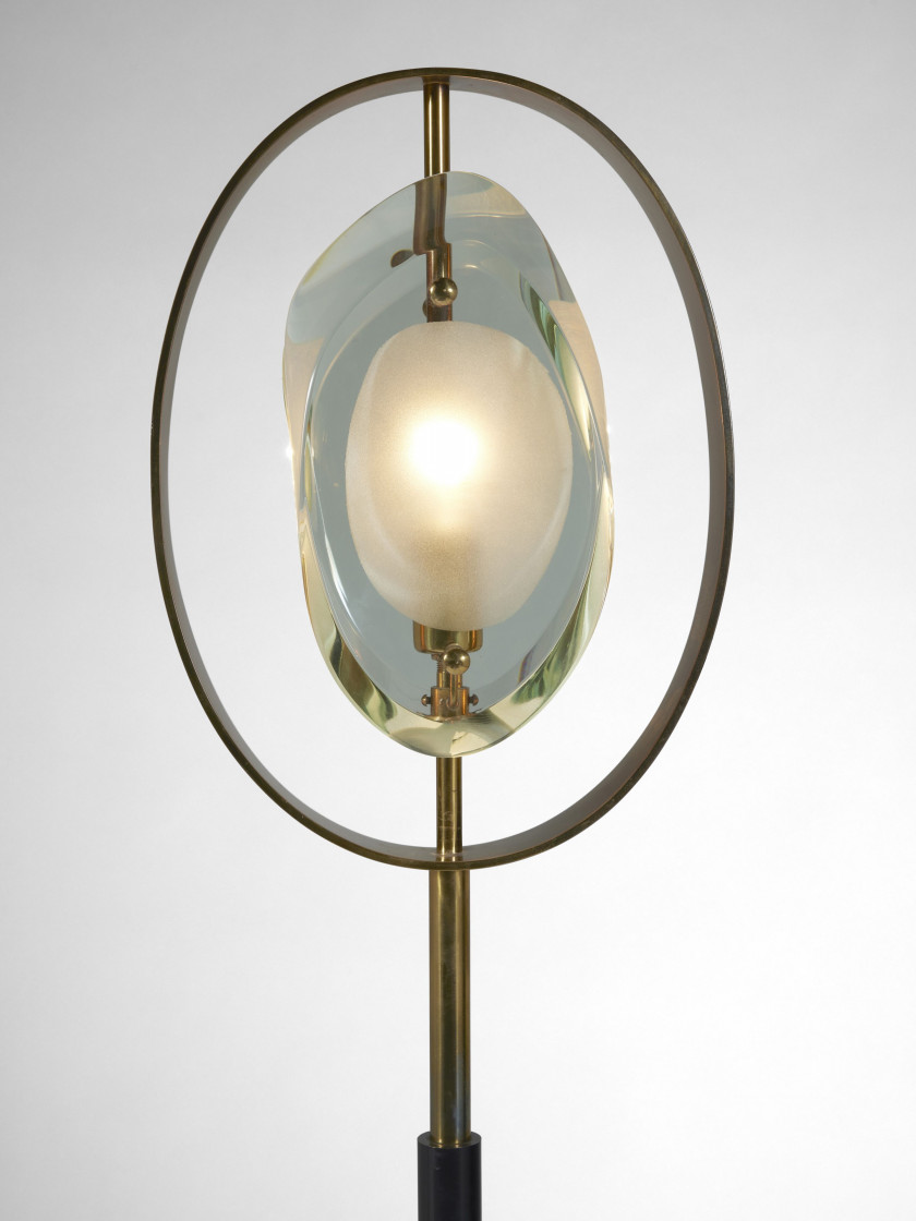 Max INGRAND 1908 - 1969 Lampadaire mod. 2020 dit « Micro » - circa 1961