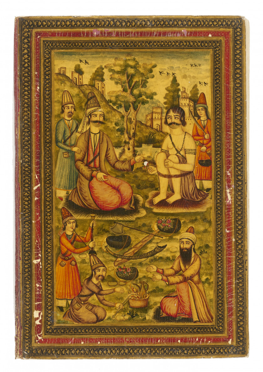 SA'DI (1210-1292) : KULLIYAT  Iran qajar, daté 1241 H/1825-26