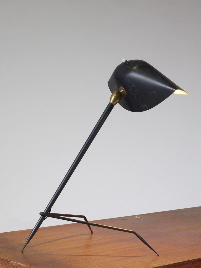 Serge MOUILLE 1922 - 1988 Lampe « Trépied » - 1954