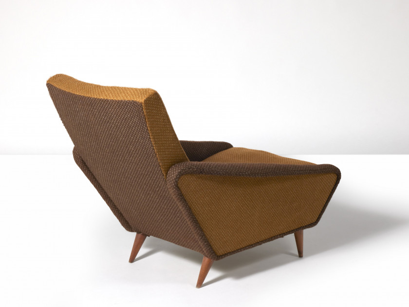 Gio PONTI 1891 - 1979 Fauteuil « Distex » - circa 1955