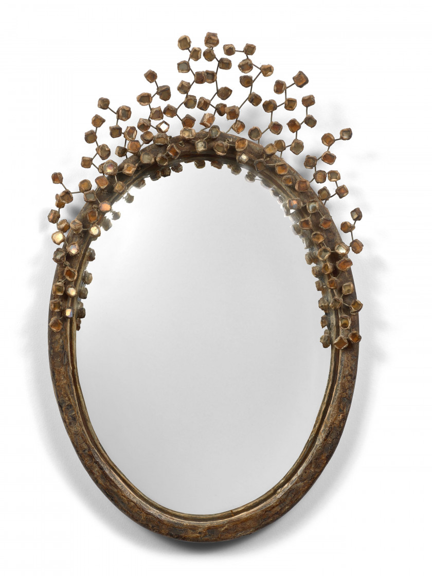 Line VAUTRIN 1913-1997 Miroir « Perruque » - circa 1965