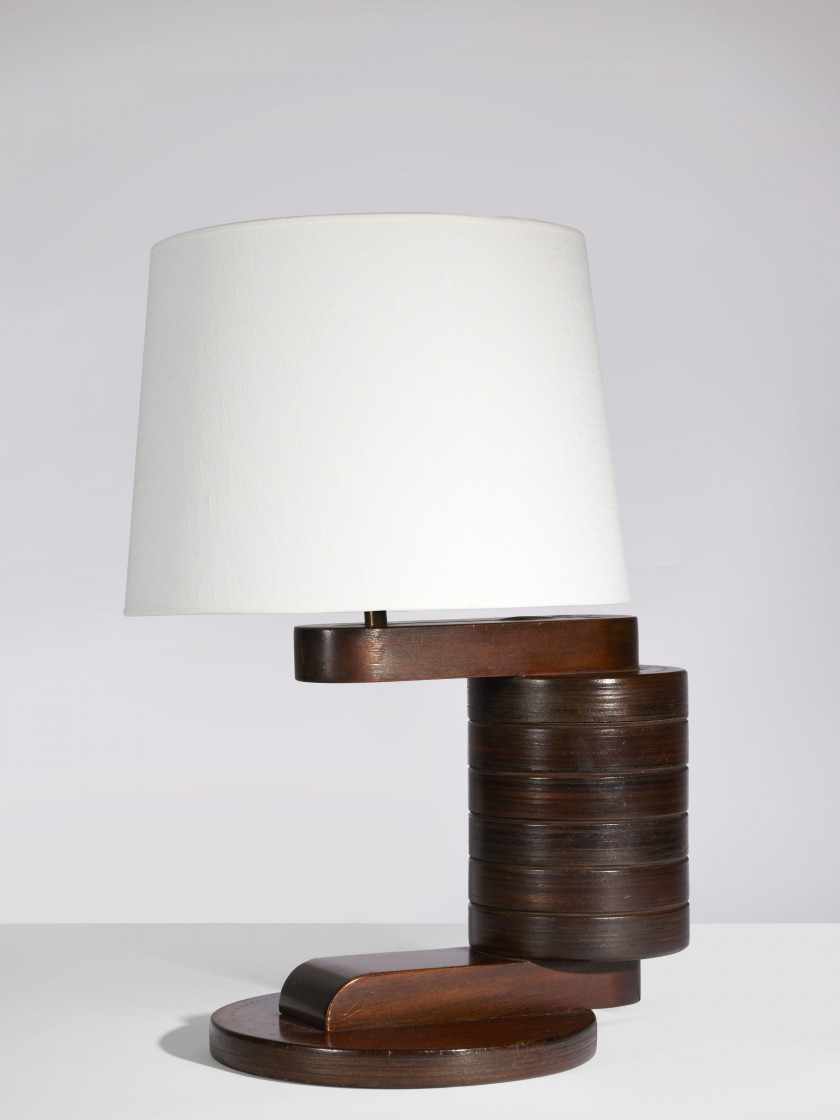 André SORNAY 1902 - 2000 Lampe de table - circa 1935