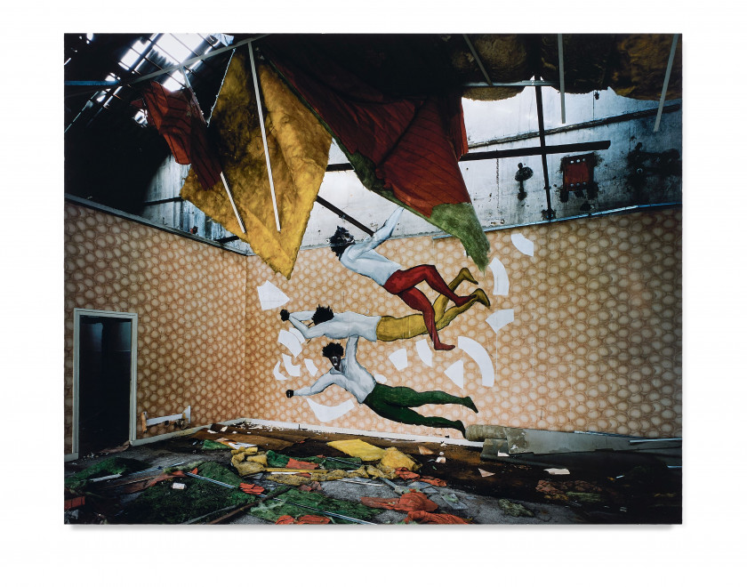 Georges ROUSSE (Né en 1947) Sans titre - 1983 Cibachrome sur aluminium