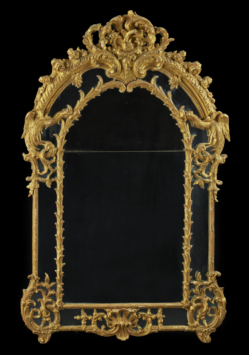 MIROIR D'ÉPOQUE RÉGENCE