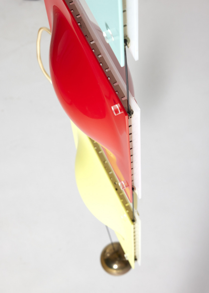 Ettore SOTTSASS 1917-2007 Rare suspension mod. 12625 dite « Festone » - 1956