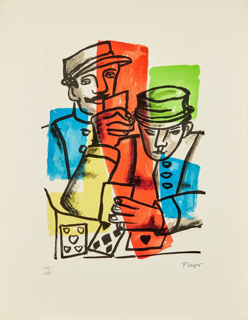 Fernand LEGER (1881 - 1951) La Ville - 1959 Album de 29 lithographies en couleurs