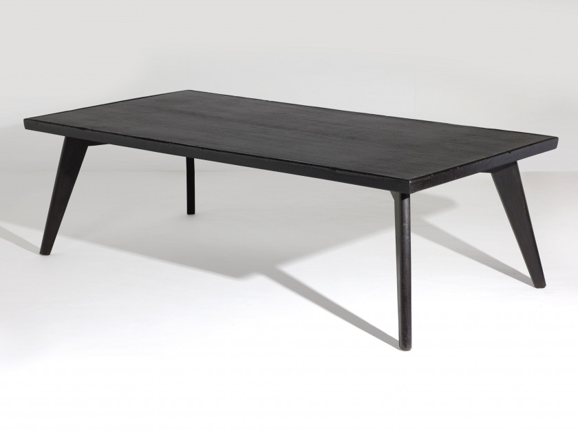 Pierre JEANNERET 1896-1967 Table à manger, dite « Dining Table » - circa 1960-1961