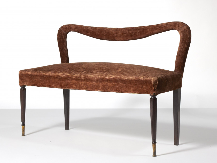 Carlo Enrico RAVA 1903 - 1986 Banquette - circa 1940