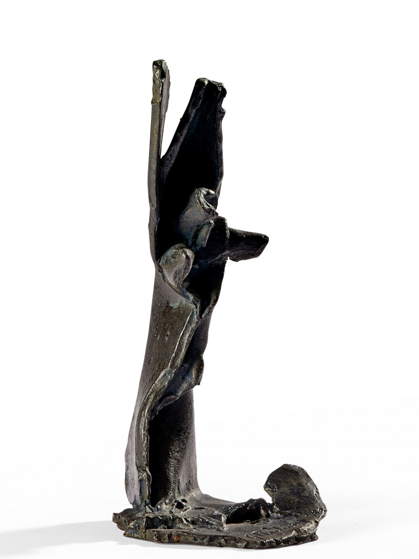 Germaine RICHIER 1902 - 1959 Petit bronze n°3 - 1956 Bronze à patine brune