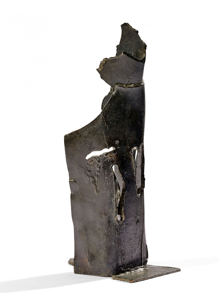 Germaine RICHIER 1902 - 1959 Claire-voie n°1 - 1956 Bronze à patine brune