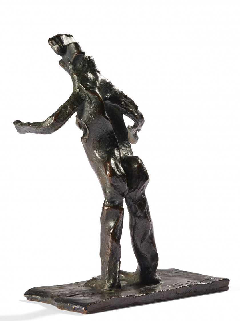 Germaine RICHIER 1902 - 1959 Femme-coq n°3 ou Gabrielle - 1954 Bronze à patine brune