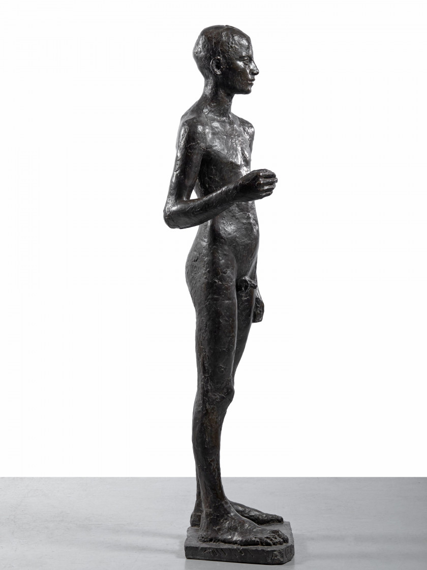 Germaine RICHIER 1902- 1959 Loretto - 1934 Bronze à patine brun foncé