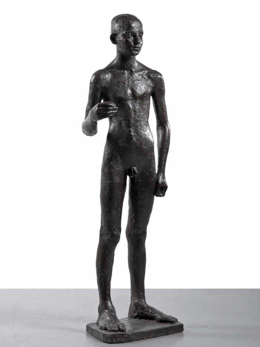 Germaine RICHIER 1902- 1959 Loretto - 1934 Bronze à patine brun foncé