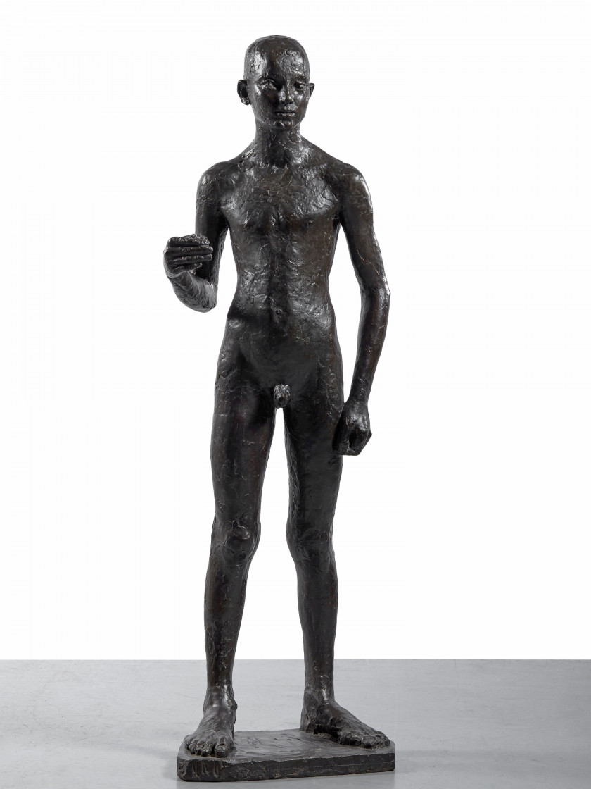 Germaine RICHIER 1902- 1959 Loretto - 1934 Bronze à patine brun foncé