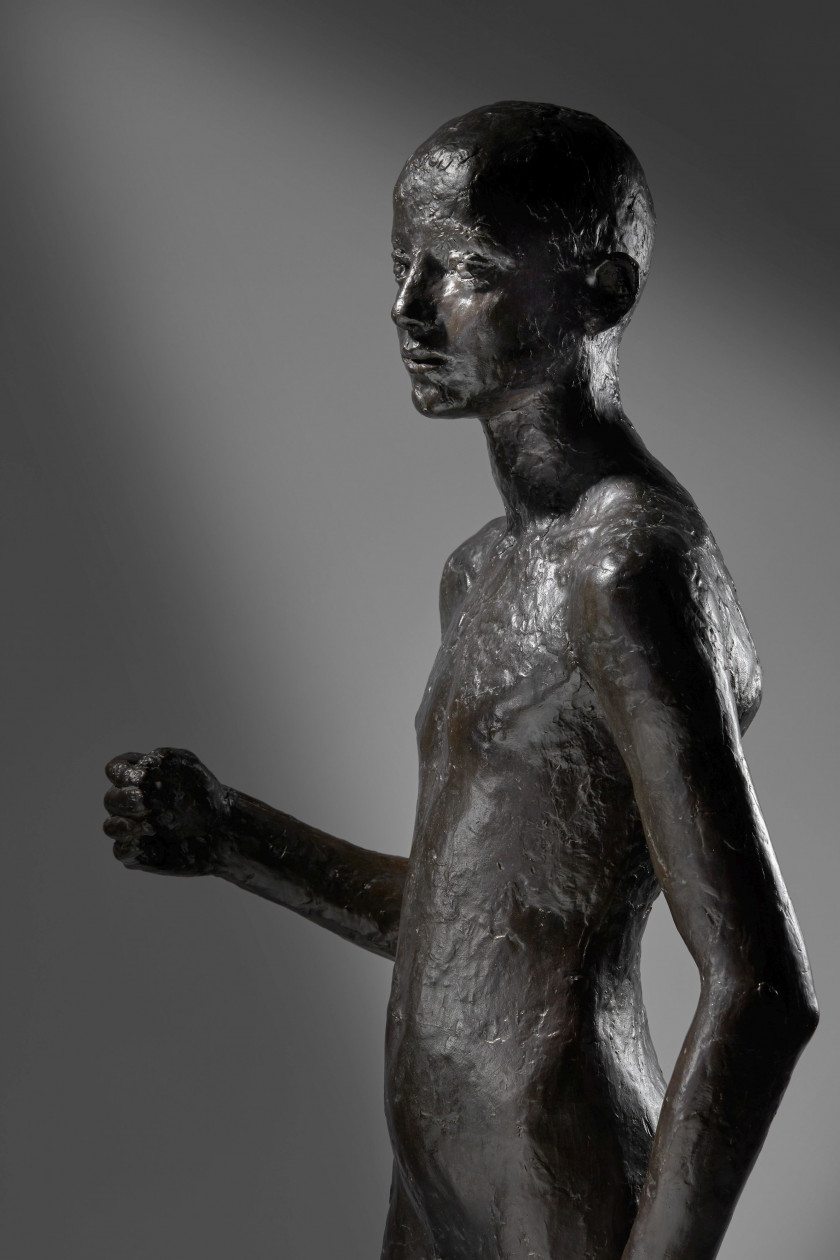 Germaine RICHIER 1902- 1959 Loretto - 1934 Bronze à patine brun foncé