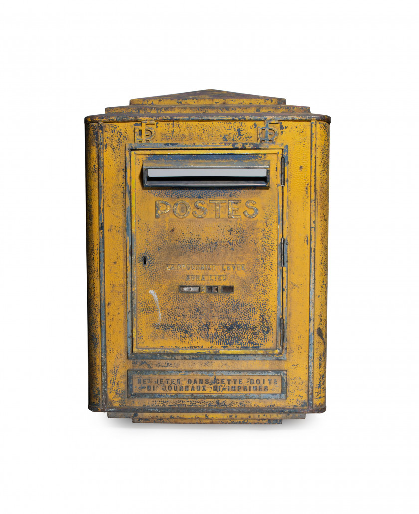 La Poste  Boite aux lettres – Années 1960 En fonte