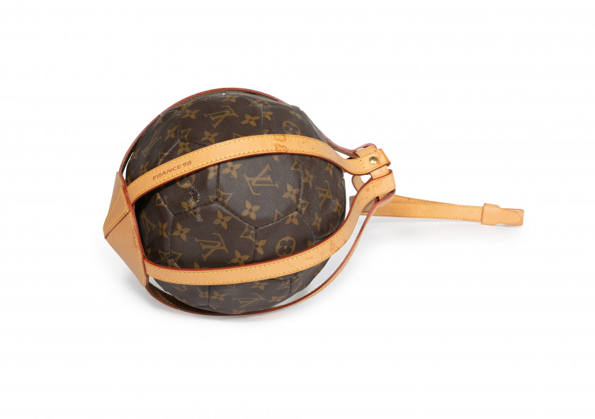 LOUIS VUITTON  Ballon de Football - France, Coupe du Monde 1998 Cuir monogrammé