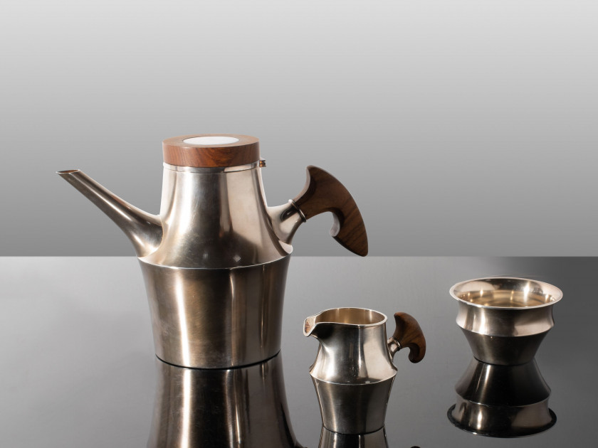 Tapio WIRKKALA 1915 - 1985 Set à café mod. TW 176 – circa 1960