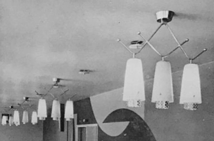 Paavo TYNELL 1890-1973 Importante suspension - circa 1950