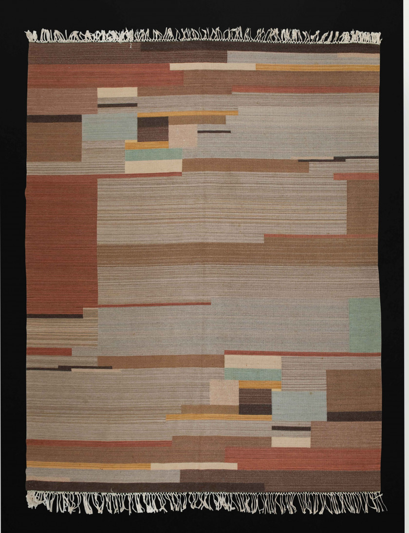 Greta SKOGSTER-LEHTINEN 1900-1994 Important tapis mod. 1 - circa 1930