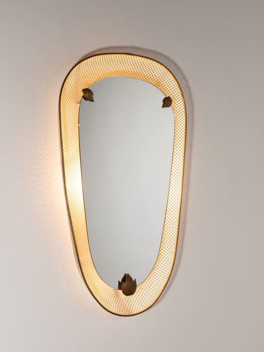 ATELJÉ LYKTAN  Mirror éclairant – circa 1960