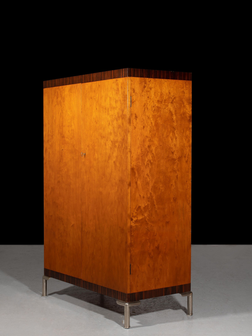Axel Einar HJORTH 1888 - 1959 Cabinet dit « Record » - circa 1930