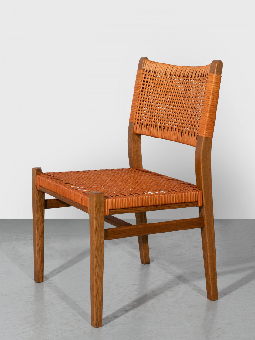 Erik WORTZ  Suite de douze chaises - 1952/1953