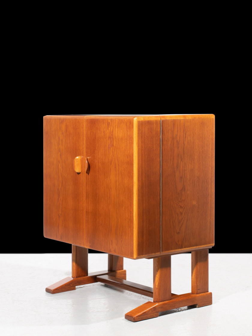 Otto FAERGE  Meuble bar – circa 1950