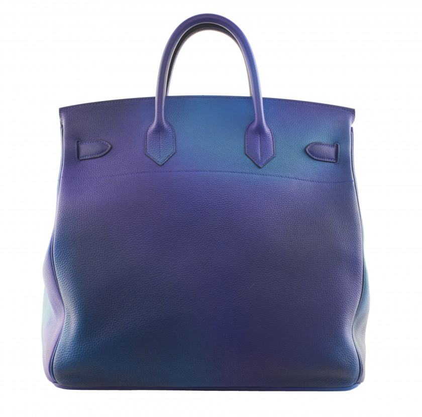 HERMÈS Édition Limitée 2020  Sac HAUT À COURROIES COSMOS 40 Veau Togo Bleu Nuit Garniture métal argenté brossé  HAUT...