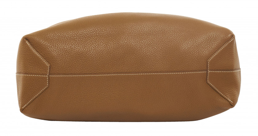 HERMÈS 2012  Sac DOUBLE SENS 36 Taurillon Clémence orange et gold Piqué sellier blanc Dimensions : 36 x 33 x 13 cm  ...