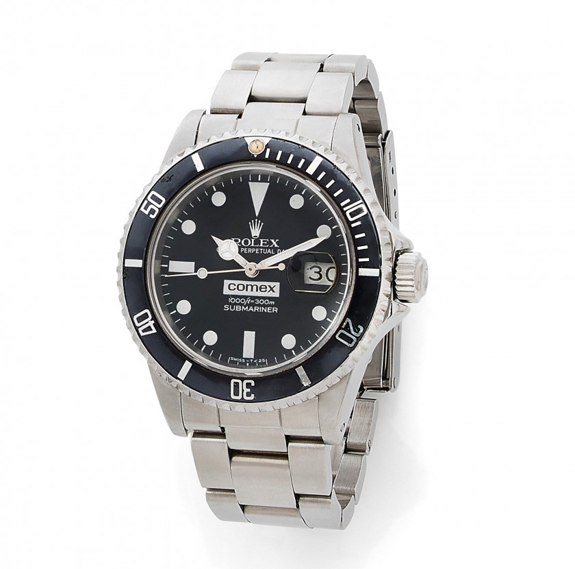 ROLEX Submariner "Comex 6088", réf. 16800, n° 7276931 Vers 1982