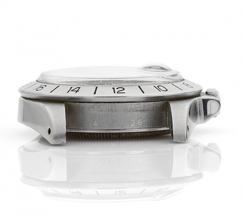 ROLEX Explorer II " Freccione", réf. 1655, n° 4063726 Produite vers 1975 et vendue à Djibouti le 23.12.1983