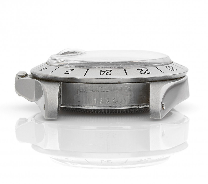 ROLEX Explorer II " Freccione", réf. 1655, n° 4063726 Produite vers 1975 et vendue à Djibouti le 23.12.1983