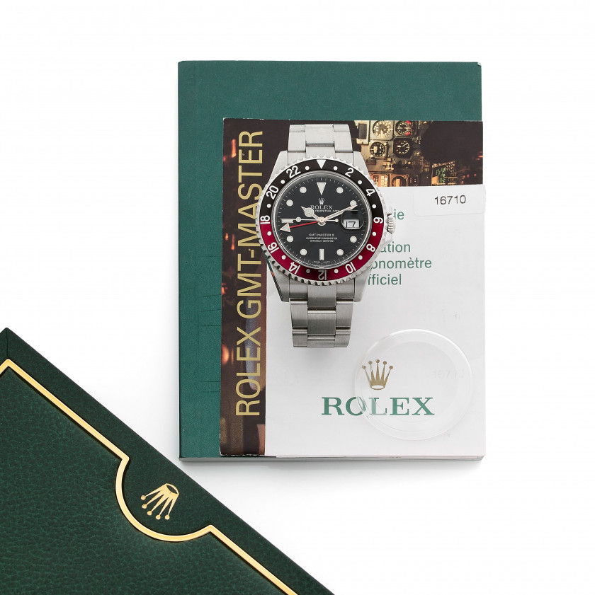 ROLEX GMT Master II "Coke", réf. 16710, n° D264863 Vers 2005